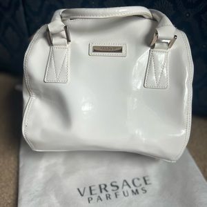 Patent leather Versace Parfumes Bag